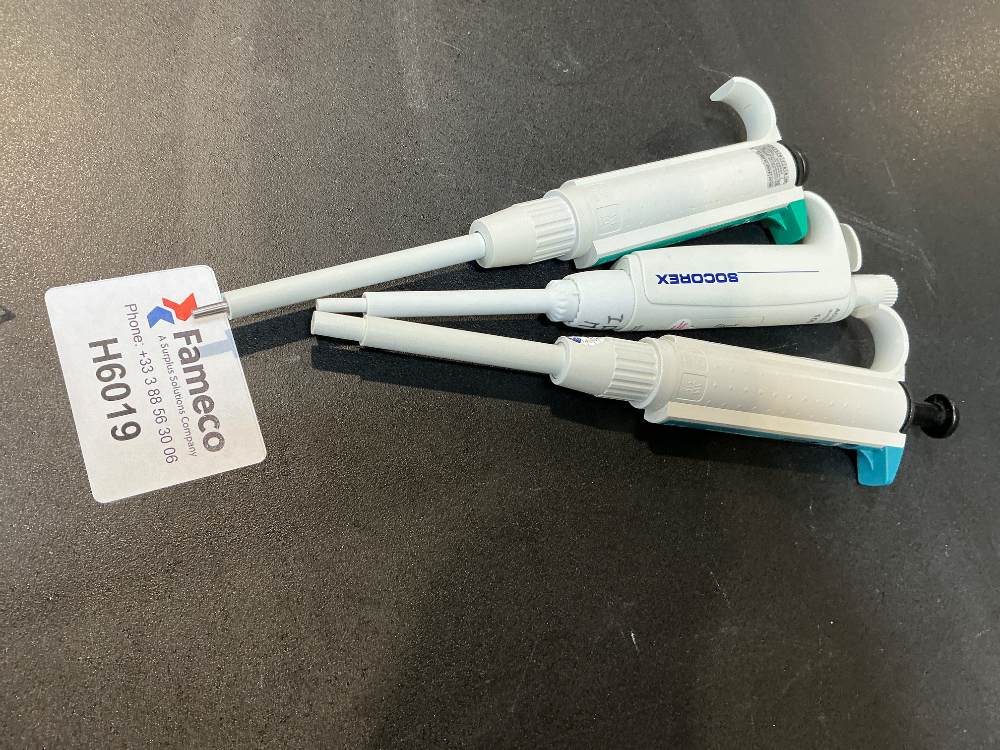 Image of Socorex Acura Autoclavable Pipettes x3